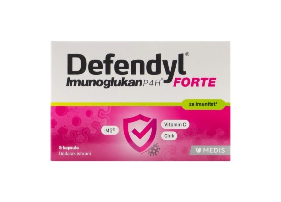 Defendyl Imunoglukan P4H Forte 5 kapsula