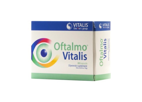 Vitalis Oftalmo 20 kapsula