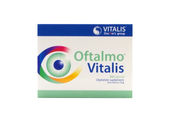 Vitalis Oftalmo 20 kapsula