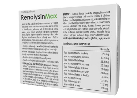 RenolysinMax 30 kapsula