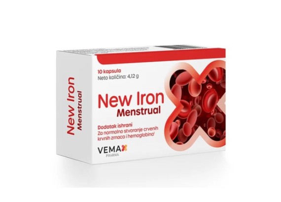 New Iron Menstrual 10 kapsula