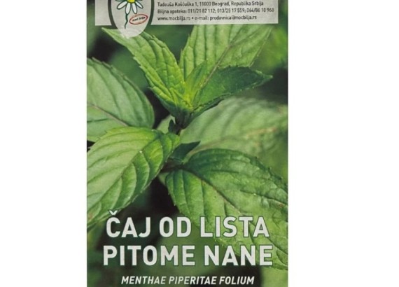 Čaj od lista pitome nane 50 g
