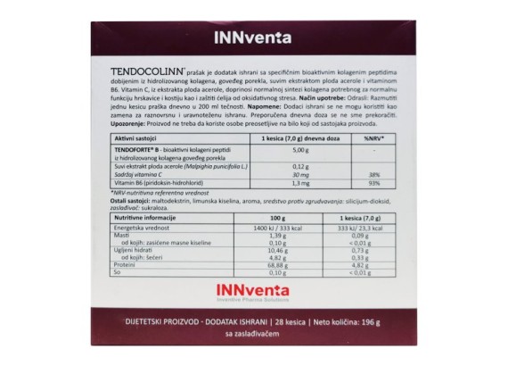 TendocolINN 28 kesica + Fortinn Cold gel poklon