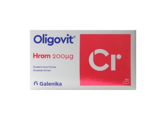 Oligovit Cr 200 mcg 30 kapsula