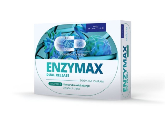 Enzymax Dual Release 20 kapsula