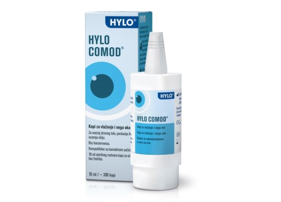 Hylo-comod 10 ml / 300 kapi