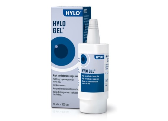 Hylo-gel 10 ml / 300 kapi 