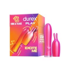 Durex Play Vibe and Tease 2u1 vibrator i nastavak za stimulaciju