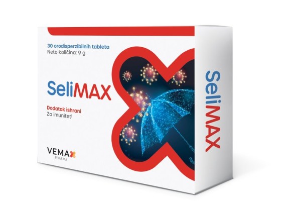 SeliMAX 30 orodisperzibilnih tableta 