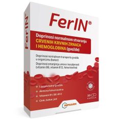 FerIN, za anemiju, 30 kapsula