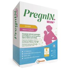 PregnIN MUM, nakon trudnoće, 30 + 30 kapsula