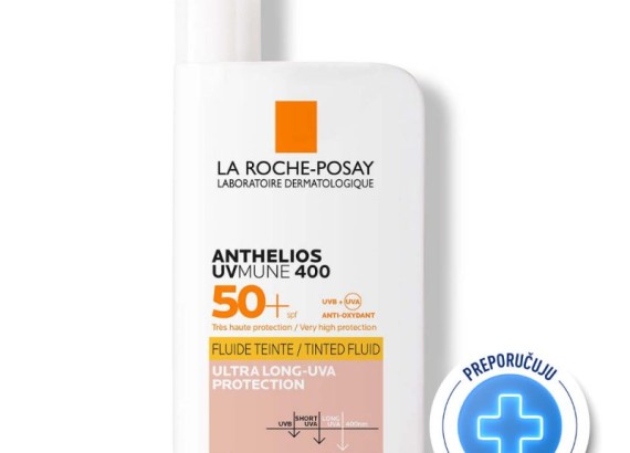 LRP Anthelios UV MUNE 400 SPF50+ tinted fluid 50 ml