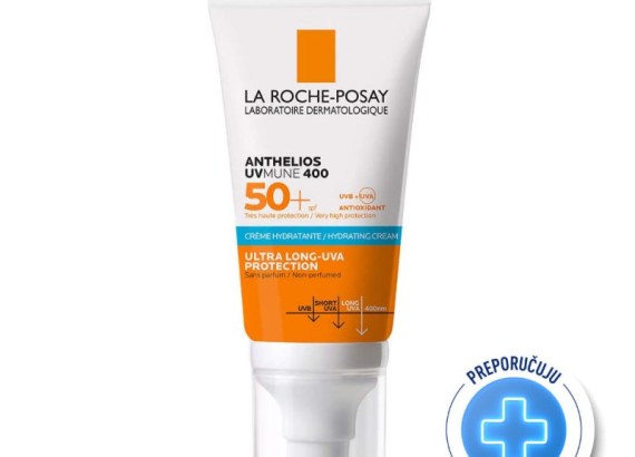 LRP Anthelios UV MUNE 400 Hydrating cream 50 ml