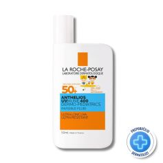 LRP Anthelios UV MUNE Dermo Pediatrics invisible fluid SPF50, 50 ml