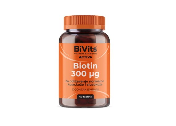 BiVits ACTIVA Biotin 60 tableta