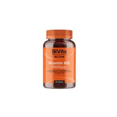 BiVits ACTIVA Vitamin B12 1000 mcg 60 tableta