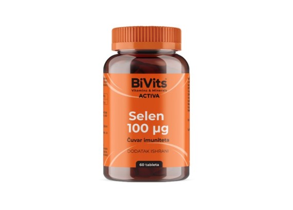 BiVits ACTIVA Selen 100 mcg 60 tableta