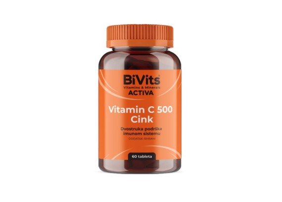 BiVits ACTIVA Vitamin C  i Cink 60 tableta