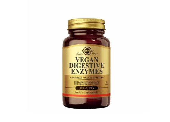 Solgar® Vegan Digestive Enzymes 50 tableta