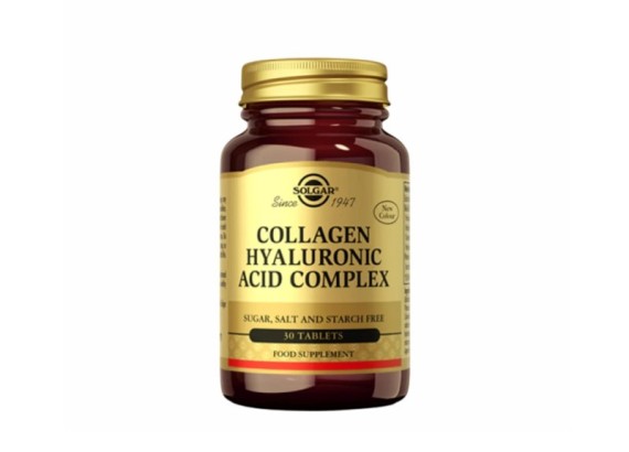 Solgar Collagen Hyaluronic acid complex 30 tableta