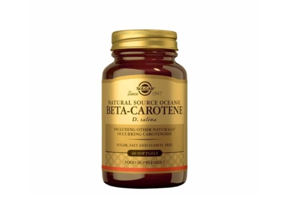 Solgar® Beta-Carotene 60 softgel kapsula 