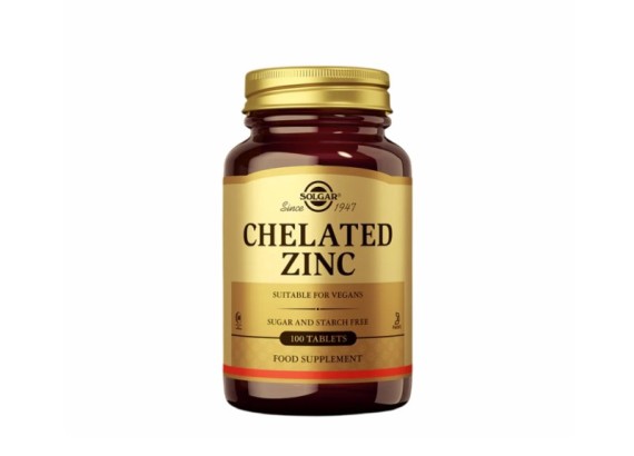 Solgar® Chelated Zinc 100 tableta