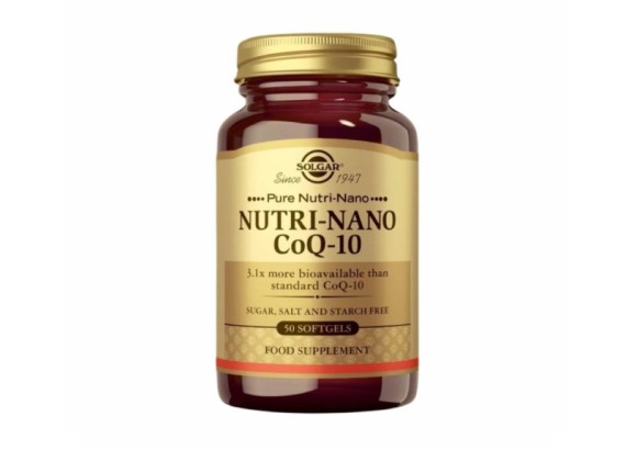 Solgar® Nutri-Nano Co-Q10  50 softgel kapsula