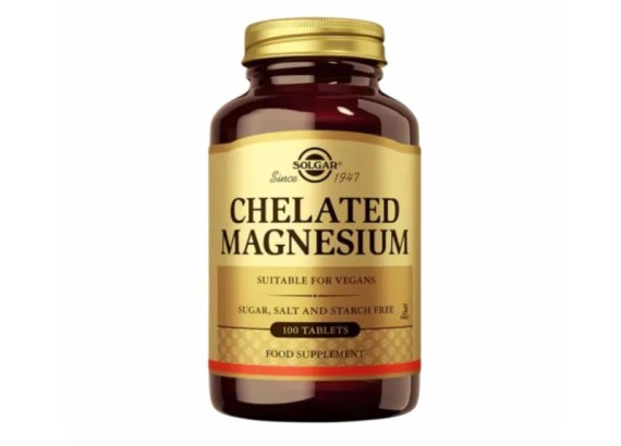 Solgar® Chelated Magnesium 100 tableta