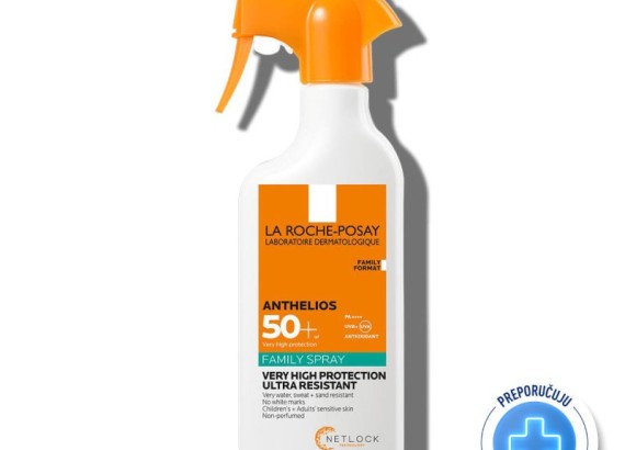 LRP Anthelios FAMILY sprej SPF50+ 300 ml