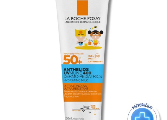 LRP Anthelios UV MUNE 400 Pediatrics SPF50 mleko 250 ml