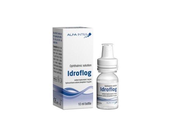 IDROFLOG kapi za oči 10 ml