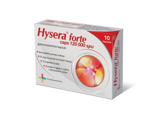 Hysera forte 120 000 SPU 10 kapsula