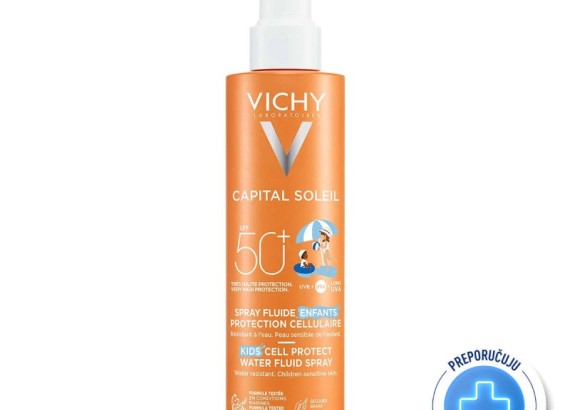 Vichy Capital Soleil vodeni fluid sprej za decu SPF50 200 ml