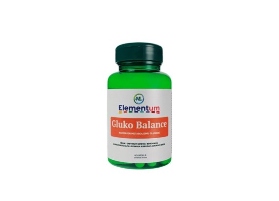 Elementum Gluko Balance 60 kapsula