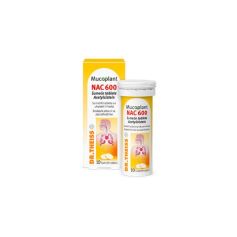 Mucoplant NAC 600 10 šumećih tableta