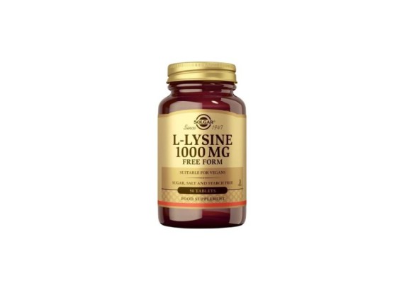 Solgar L-Lizin 1000 mg 50 tableta