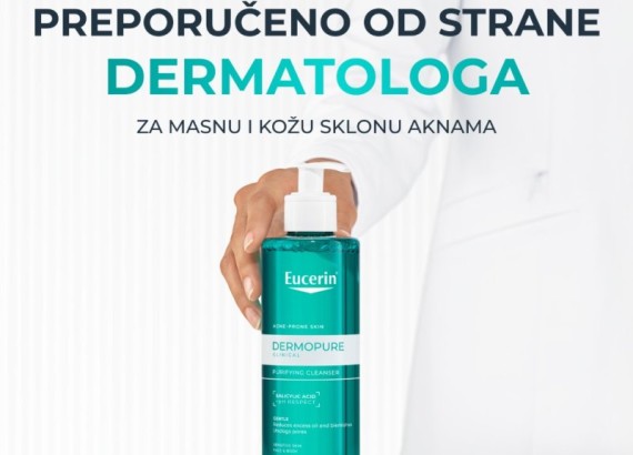 Eucerin Dermopure Clinical gel za čišćenje 400 ml