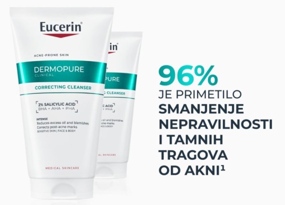 Eucerin Dermopure Clinical korektivni gel za čišćenje 150 ml