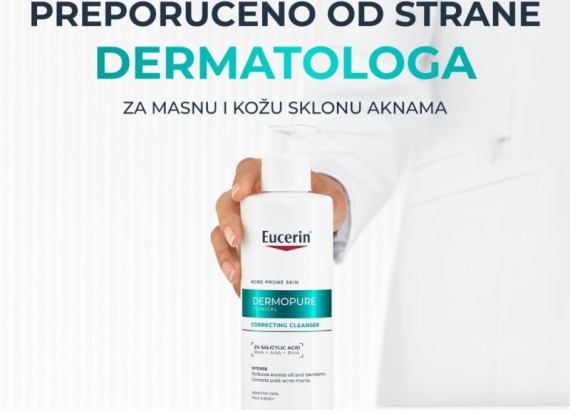 Eucerin Dermopure Clinical korektivni gel za čišćenje 400 ml