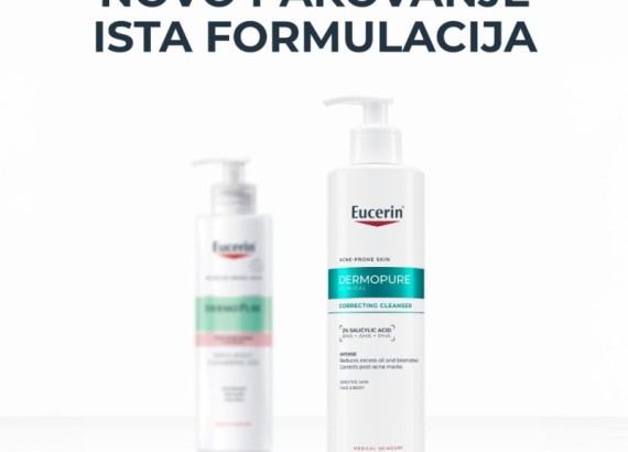 Eucerin Dermopure Clinical korektivni gel za čišćenje 400 ml