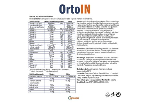 OrtoIN 5 kesica