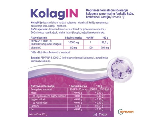 KolagIN prašak 252 grama