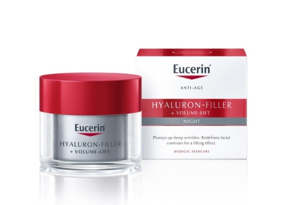 Eucerin Hyaluron-Filler + Volume-Lift noćna krema 50 ml