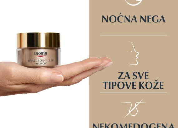 Eucerin Hyaluron-Filler + Elasticity Noćna krema 50 ml