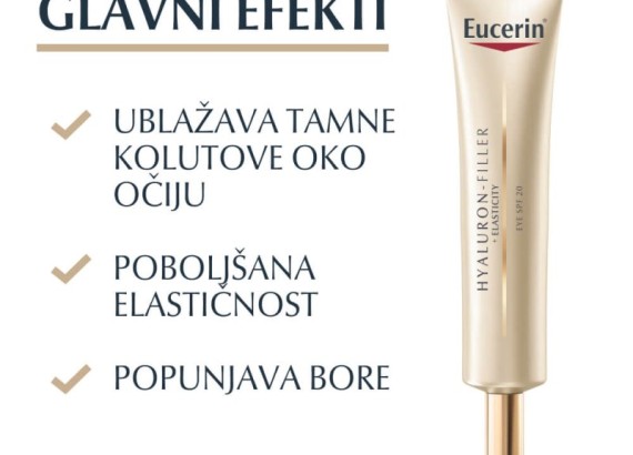 Eucerin Hyaluron-Filler + Elasticity Krema za područje oko očiju SPF 20