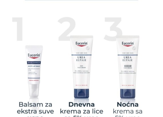 Eucerin UreaRepair Dnevna krema 5% Uree