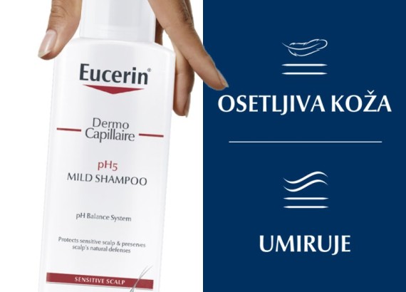 Eucerin DermoCapillaire pH5 Blagi šampon