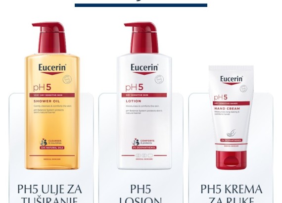Eucerin DermoCapillaire pH5 Blagi šampon