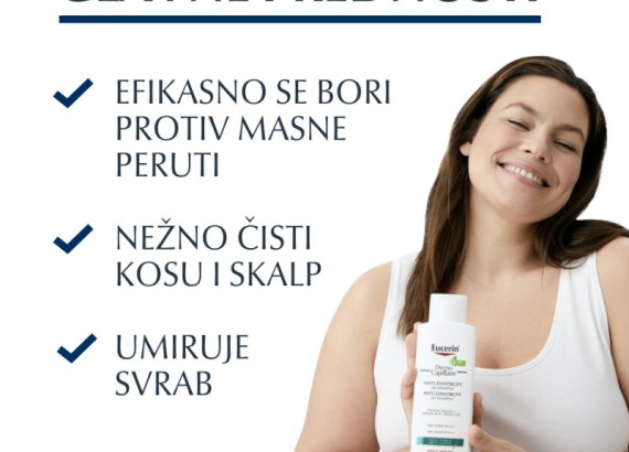 Eucerin gel-šampon protiv masne peruti 