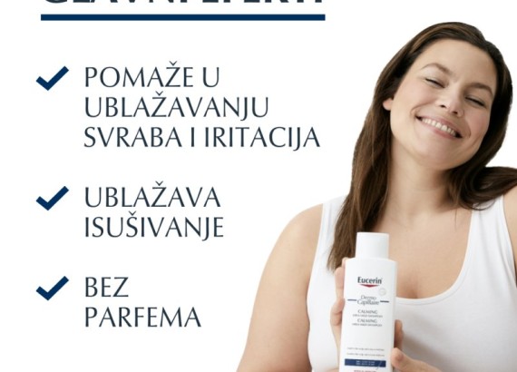 Eucerin DermoCapillaire Šampon za suvu kožu glave i suvu kosu